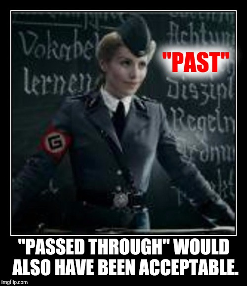 past or passed