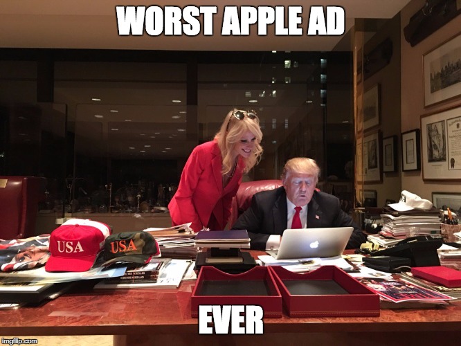 WORST APPLE AD; EVER | image tagged in worst apple ad | made w/ Imgflip meme maker