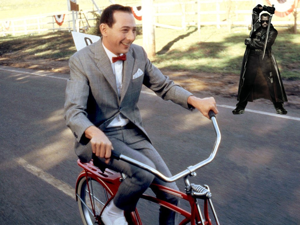 pee wee herman Blank Meme Template