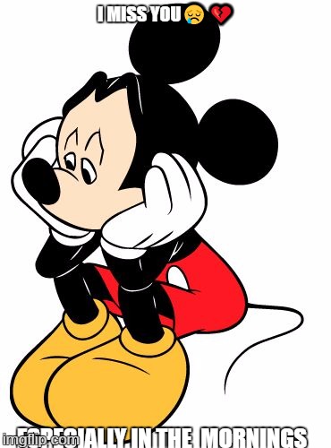Sad Mickey Mouse - Imgflip