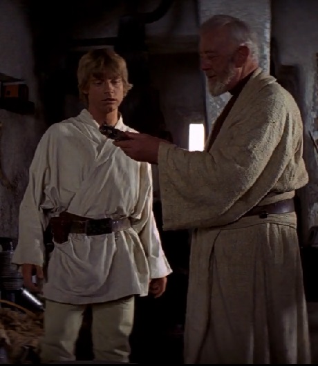 Obi Wan with Luke Blank Meme Template