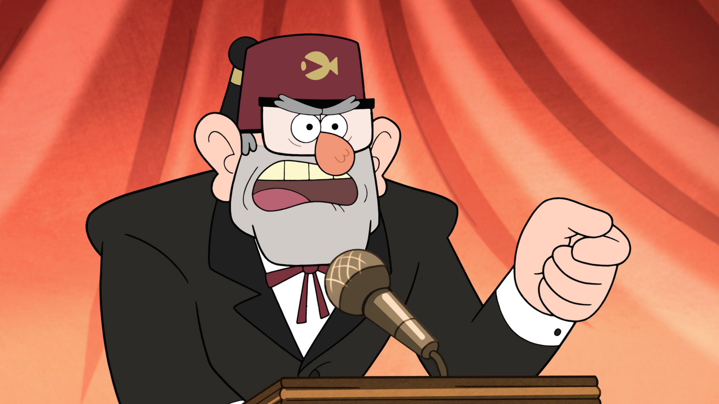 High Quality Gravity Falls: Stan's stump speech Blank Meme Template