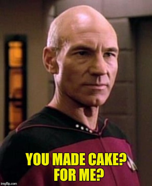 YOU MADE CAKE?  FOR ME? | made w/ Imgflip meme maker