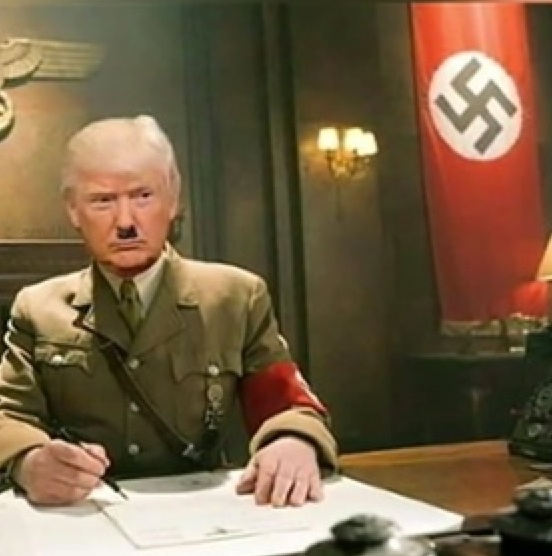 Trump nazi  Blank Meme Template