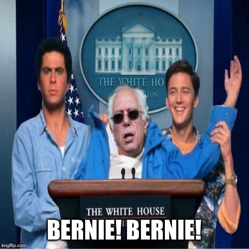 BERNIE! BERNIE! | made w/ Imgflip meme maker