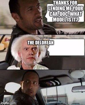 Sorry about  the text placement! | image tagged in the doctor,the rock driving the doc | made w/ Imgflip meme maker