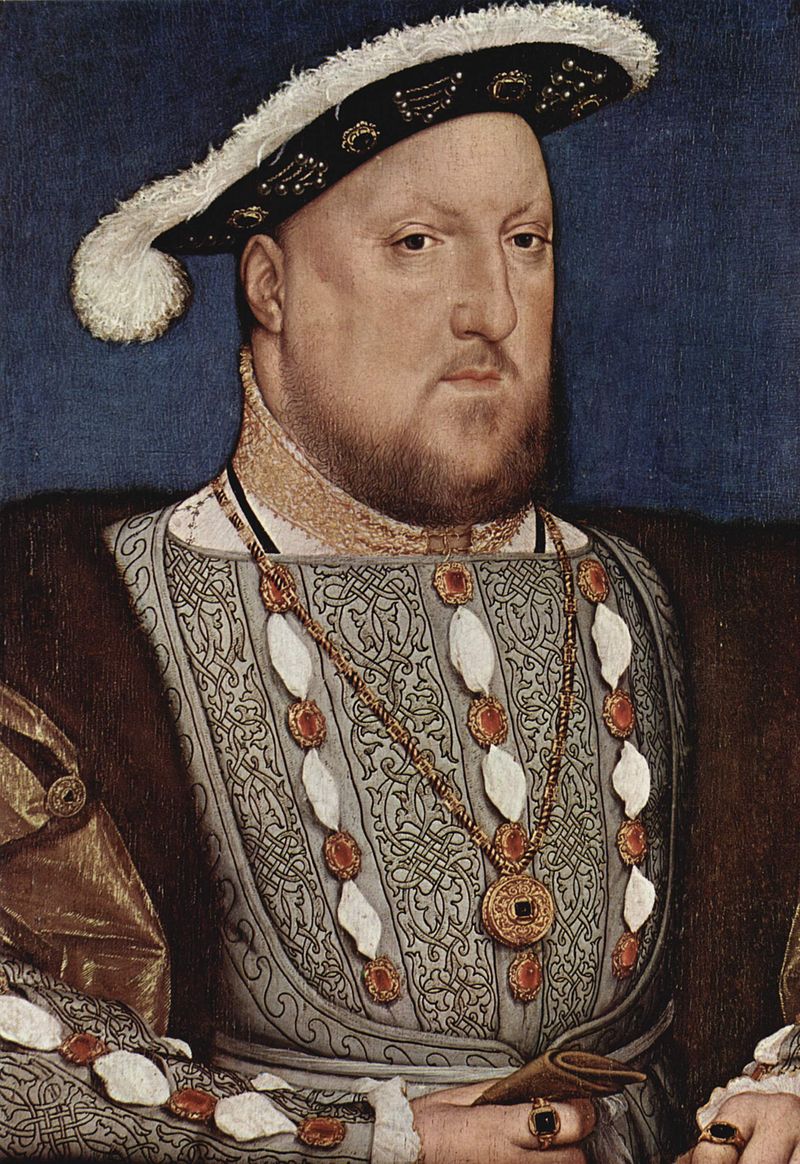 High Quality Henry VIII portrait Blank Meme Template