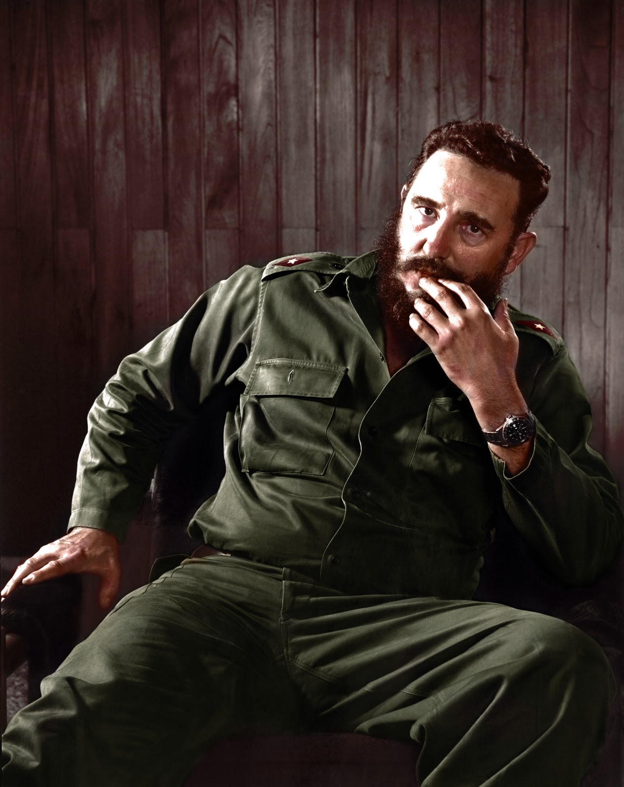 High Quality Fidel Castro Blank Meme Template