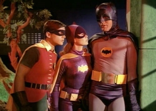 High Quality Batman Robin Batgirl Blank Meme Template