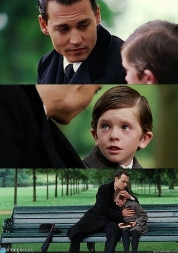 hijo porque lloras niño parque Blank Meme Template