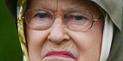 Image result for the queen angry face