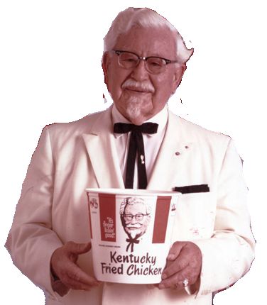 Colonel Sanders Blank Meme Template