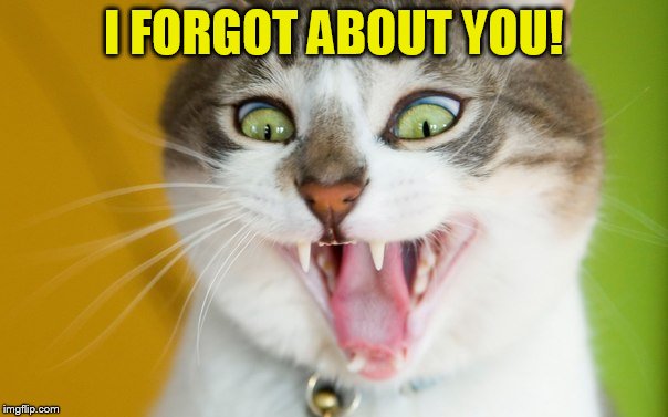 I FORGOT ABOUT YOU! | made w/ Imgflip meme maker