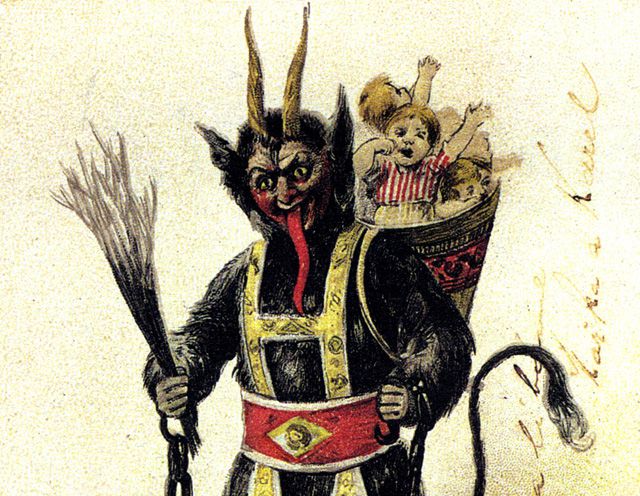 Krampus Blank Meme Template