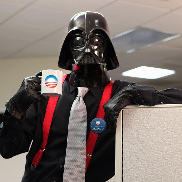 High Quality Darth Vader Co-worker Blank Meme Template
