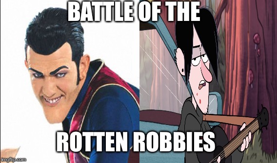 Lazy Falls | BATTLE OF THE; ROTTEN ROBBIES | image tagged in funny | made w/ Imgflip meme maker