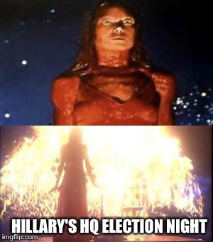 Boo hoo now you die!!! | HILLARY'S HQ ELECTION NIGHT | image tagged in hillary clinton | made w/ Imgflip meme maker