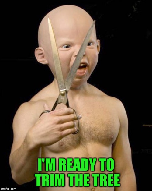 I'M READY TO TRIM THE TREE | made w/ Imgflip meme maker