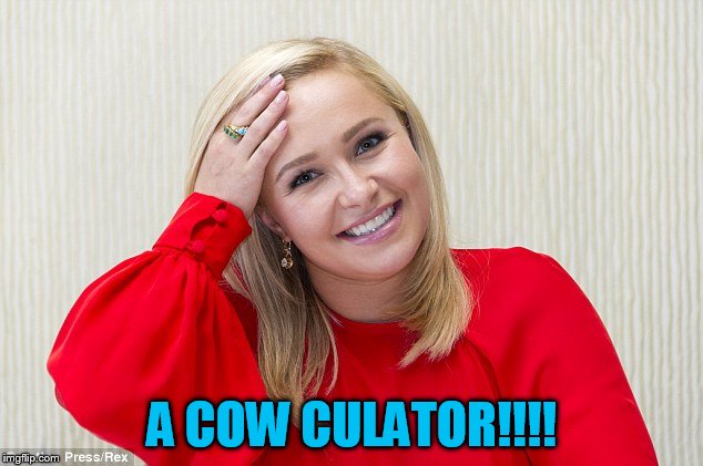 A COW CULATOR!!!! | made w/ Imgflip meme maker