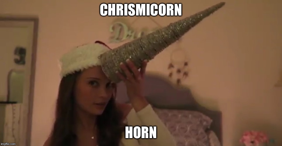 CHRISMICORN; HORN | image tagged in asmr | made w/ Imgflip meme maker