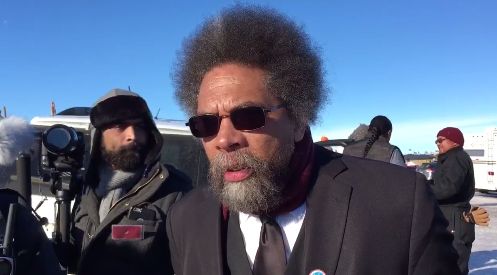 High Quality Cornel West at Standing Rock Blank Meme Template