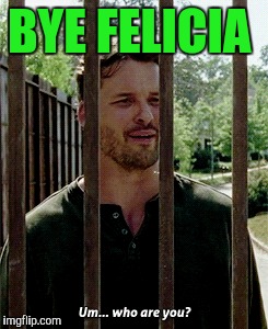 Spencer the Traitor | BYE FELICIA | image tagged in twd,spencer,weasel,byefelicia,thewalkingdead,karma | made w/ Imgflip meme maker