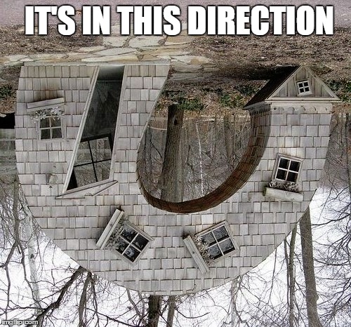 IT'S IN THIS DIRECTION | made w/ Imgflip meme maker