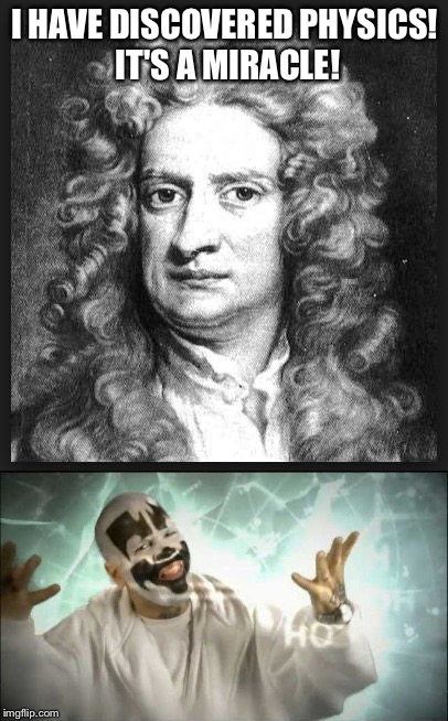 Outdated dead meme | I HAVE DISCOVERED PHYSICS! IT'S A MIRACLE! | image tagged in dead meme,magnet,sir isaac newton | made w/ Imgflip meme maker