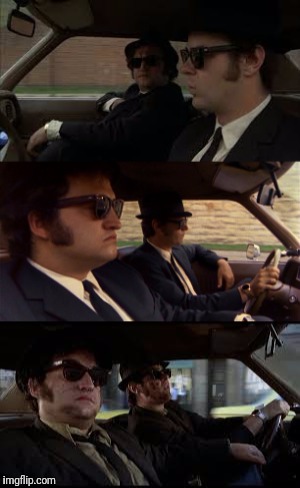 Jake and Elwood Blank Meme Template