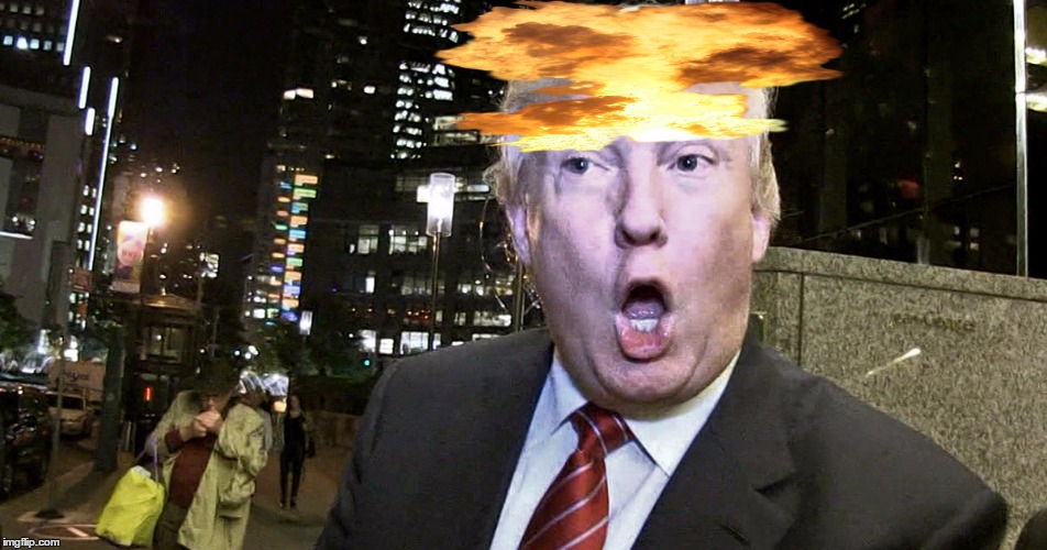 Trump Surprised | image tagged in trump surprised | made w/ Imgflip meme maker