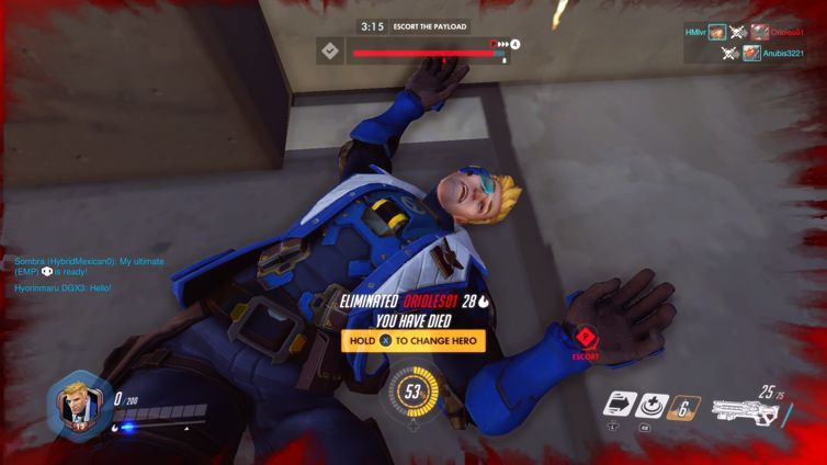 Soldier 76 Chilling Blank Meme Template