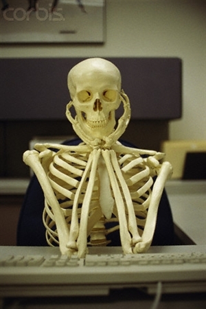 Waiting Skeleton Blank Meme Template