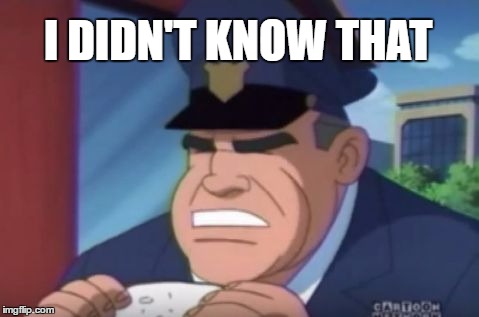I didn't know that | I DIDN'T KNOW THAT | image tagged in i didn't know that,i did not,know that,freakazoid,anamaniacs,meat | made w/ Imgflip meme maker