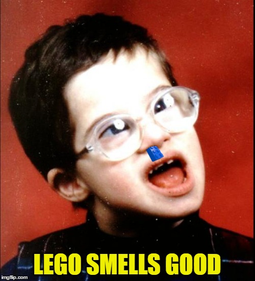 LEGO SMELLS GOOD | made w/ Imgflip meme maker