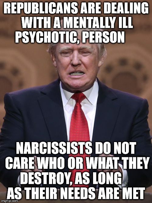 trump psychotic break