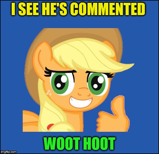 I SEE HE'S COMMENTED WOOT HOOT | made w/ Imgflip meme maker