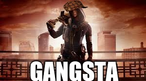 GANGSTA | image tagged in scumbag | made w/ Imgflip meme maker