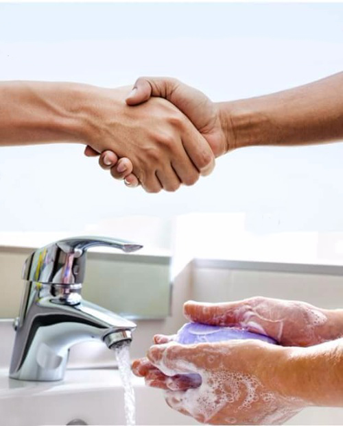 High Quality Washing hands Blank Meme Template