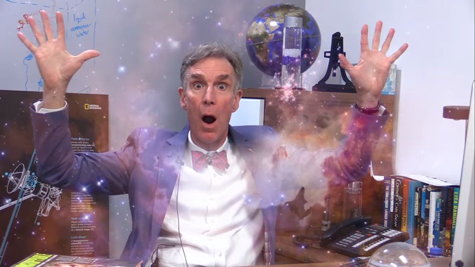 High Quality Bill Nye Blank Meme Template