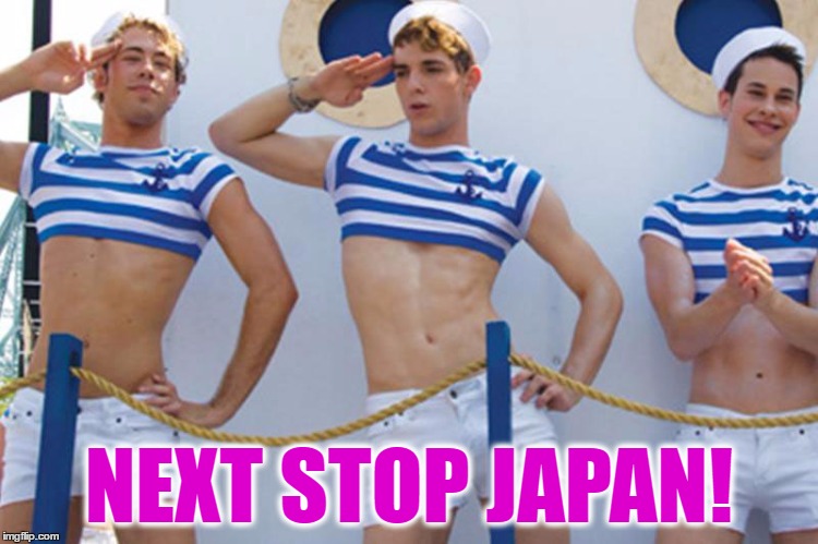 NEXT STOP JAPAN! | made w/ Imgflip meme maker