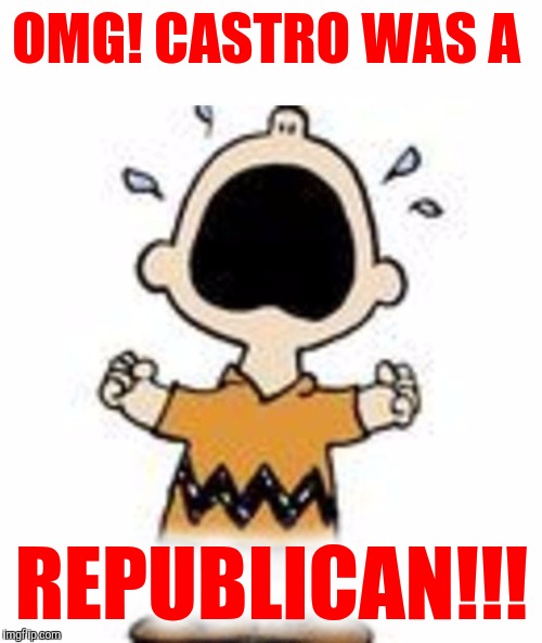 OMG! CASTRO WAS A REPUBLICAN!!! | made w/ Imgflip meme maker