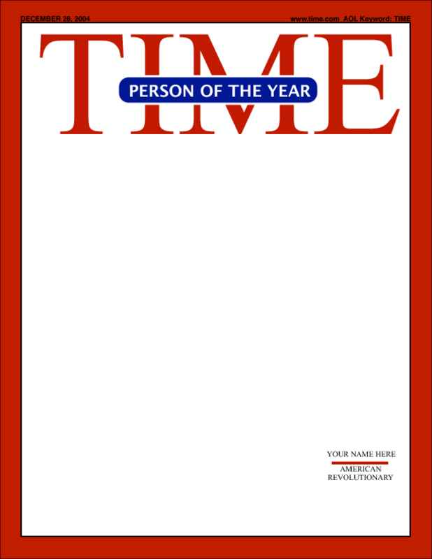 Time Magazine Person Of The Year Blank Template Imgflip