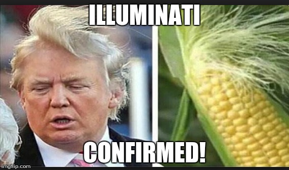 DONALANATI | ILLUMINATI; CONFIRMED! | image tagged in poop | made w/ Imgflip meme maker