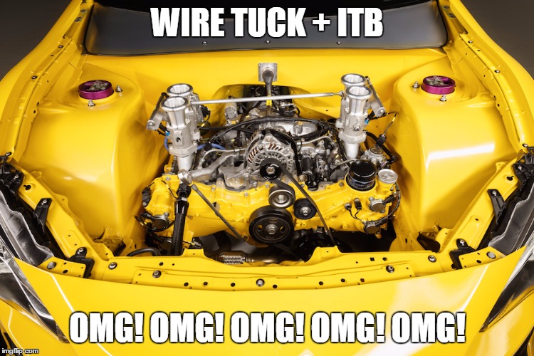 WIRE TUCK + ITB; OMG! OMG! OMG! OMG! OMG! | made w/ Imgflip meme maker