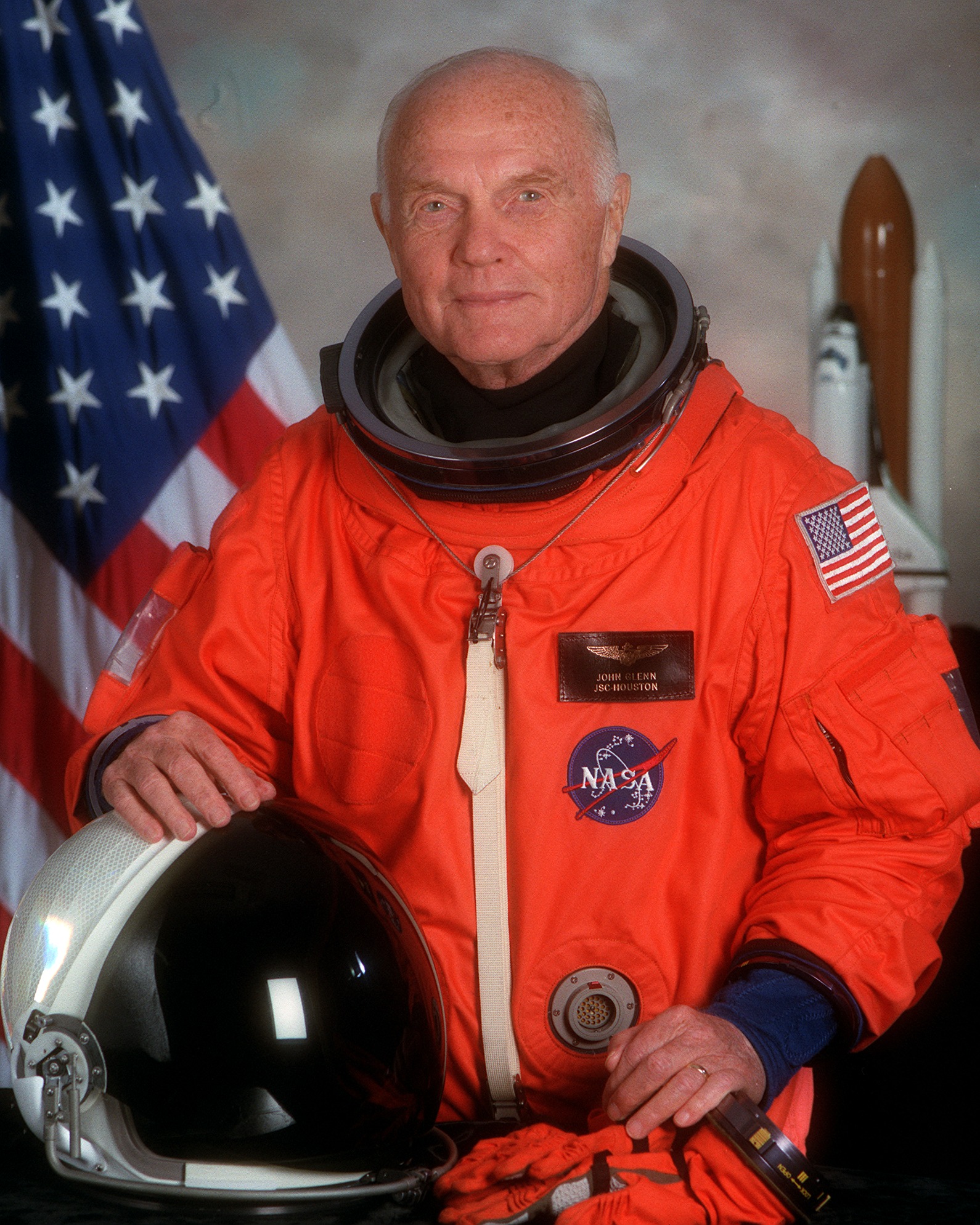 High Quality John Glenn Blank Meme Template