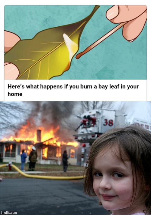 Saw this link on Facebook. Thought of disaster girl | . | image tagged in memes,disaster girl | made w/ Imgflip meme maker