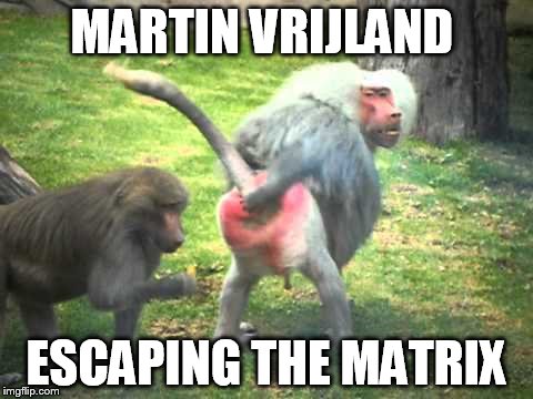 MARTIN VRIJLAND; ESCAPING THE MATRIX | made w/ Imgflip meme maker