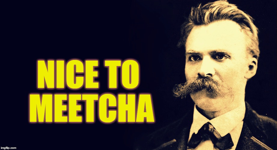 NICE TO MEETCHA | made w/ Imgflip meme maker