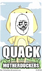 Lel | QUACK; MOTHERDUCKERS | image tagged in quack,gasp | made w/ Imgflip meme maker
