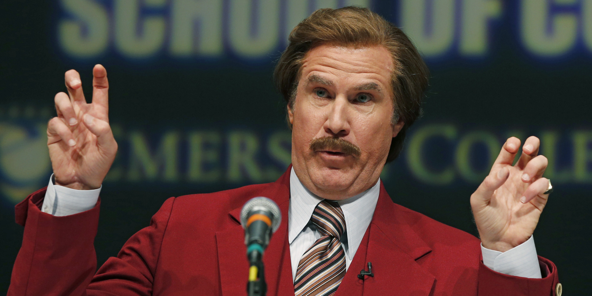 AnchormanWillFerrell Blank Meme Template